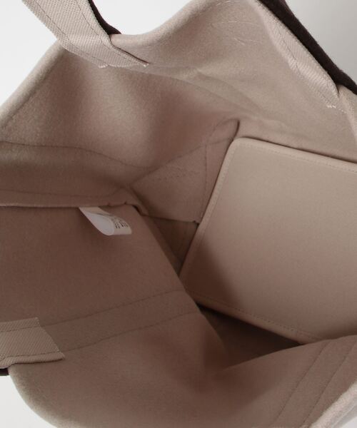 ORCIVAL（オーシバル）の「ORCIVAL/HEAVY MELTON TOTE BAG SMALL（トートバッグ・レディース・その他1/その他2・FREE）」の5枚目の写真