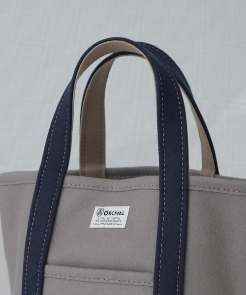 ORCIVAL（オーシバル）の「ORCIVAL/HEAVY MELTON TOTE BAG SMALL（トートバッグ・レディース・その他1/その他2・FREE）」の7枚目の写真