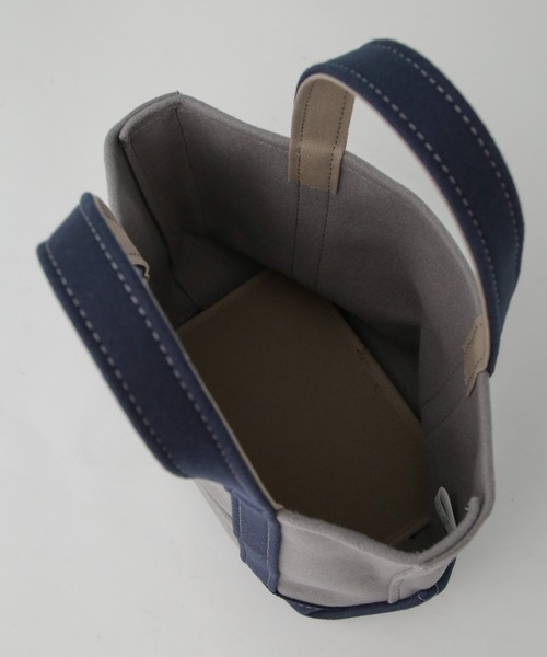 ORCIVAL（オーシバル）の「ORCIVAL/HEAVY MELTON TOTE BAG SMALL（トートバッグ・レディース・その他1/その他2・FREE）」の12枚目の写真