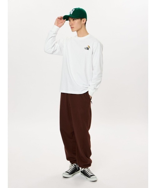 THE NORTH FACE(ザノースフェイス)の「THE NORTH FACE L/S ZOO PICKER TEE(ザ ノースフェイス ロングスリーブズーピッカーティー)(Tシャツ/カットソー・メンズ・ホワイト/ブラック/グレー・X-LARGE/LARGE/MEDIUM/SMALL)」の6枚目の写真