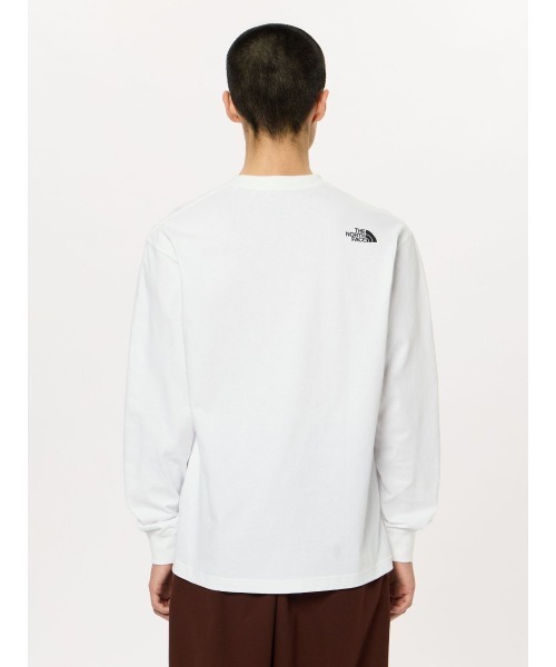 THE NORTH FACE(ザノースフェイス)の「THE NORTH FACE L/S ZOO PICKER TEE(ザ ノースフェイス ロングスリーブズーピッカーティー)(Tシャツ/カットソー・メンズ・ホワイト/ブラック/グレー・X-LARGE/LARGE/MEDIUM/SMALL)」の9枚目の写真