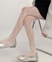 Vipoa（ヴィポア）の「flower stockings（タイツ/ストッキング）」