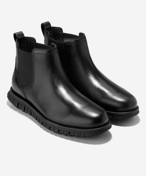COLE HAAN（コールハーン）の「ゼログランド リマスタード チェルシーブーツ ウォータープルーフ mens（ブーツ・メンズ・ブラック・7.5/8/8.5/9/9.5/10/10.5）」の2枚目の写真