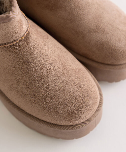 OLIVE des OLIVE（オリーブデオリーブ）の「ムートンショートブーツ（その他シューズ・レディース・ベージュ/モカ・SMALL/MEDIUM/LARGE/X-LARGE）」の14枚目の写真