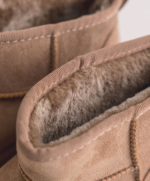 OLIVE des OLIVE（オリーブデオリーブ）の「ムートンショートブーツ（その他シューズ・レディース・ベージュ/モカ・SMALL/MEDIUM/LARGE/X-LARGE）」の15枚目の写真