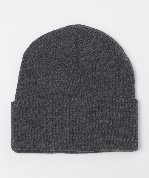 SHIPS（シップス）の「SHIPS: スーパー ストレッチ クラシック ビーニー（ニットキャップ/ビーニー・メンズ・ダークグレー/ブラック・ONE SIZE）」の3枚目の写真