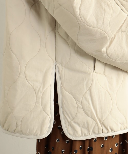 FOUND GOOD（ファウンドグッド）の「キルティングブルゾン（ブルゾン・レディース・グリーン系8/ベージュ/アイボリー/ブラック・M/S/L）」の15枚目の写真