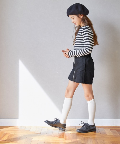 セール】キッズ フロントジップスカパン（その他パンツ）｜coca（coca