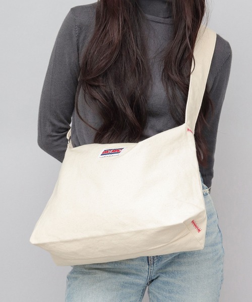 ヘビーウェイト 帆布 ショルダーバッグ（ショルダーバッグ）｜A.M.S.（エーエムエス）