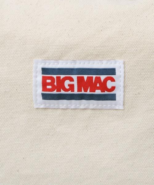 BIG MAC（ビッグマック）の「ヘビーウェイト 帆布 ショルダーバッグ（ショルダーバッグ・メンズ・ブラック/オフホワイト・FREE）」の8枚目の写真