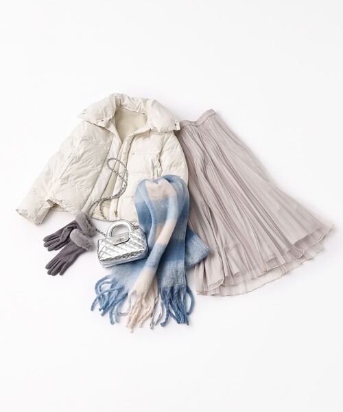 OPAQUE.CLIP（オペークドットクリップ）の「◆【2WAY】ダイヤキルティングデザインチェーンショルダーバッグ（ショルダーバッグ・レディース・ボルドー/シルバー/アイボリー系5/ブラック系5・00）」の15枚目の写真