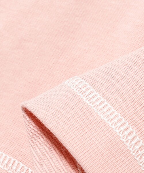 BEAMS（ビームス）の「ステッチ クルーネック Tシャツ（Tシャツ/カットソー・メンズ・グレー/クリーム/ピンク・S/M/L/XL）」の11枚目の写真