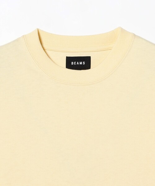 BEAMS（ビームス）の「ステッチ クルーネック Tシャツ（Tシャツ/カットソー・メンズ・グレー/クリーム/ピンク・S/M/L/XL）」の12枚目の写真