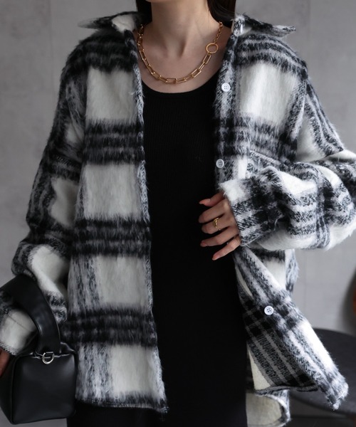 早い者勝ち！Stone  ビックシルエットシャツジャケット 6594_1.jpg