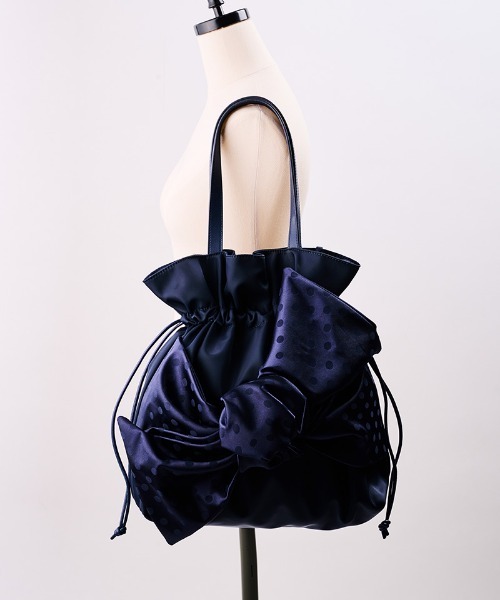 JENNE ジェンヌ　即完売　リボントートバック　紺色 JENNEリボントートバッグ｜JENNE(ジェンヌ)公式通販：パリ