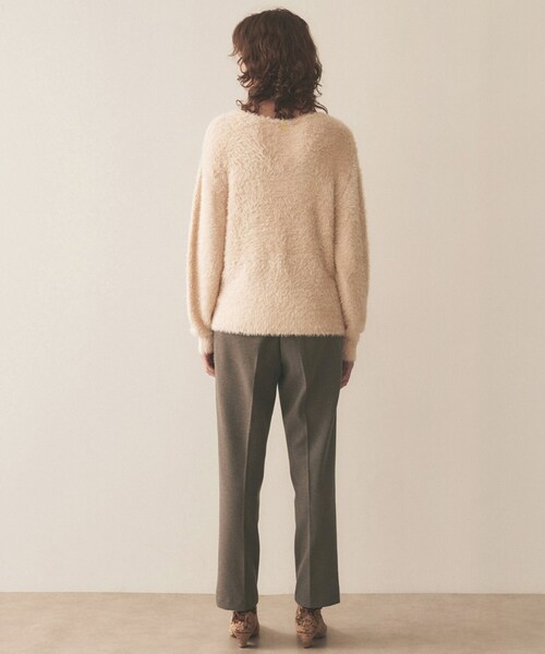【セール】【セットアップ／ストレッチ】ジャージピンタックテーパードパンツ（その他パンツ）｜cloenc（クロエンス）