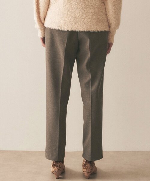 【セール】【セットアップ／ストレッチ】ジャージピンタックテーパードパンツ（その他パンツ）｜cloenc（クロエンス）