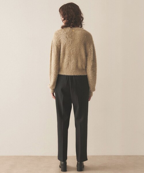 【セール】【セットアップ／ストレッチ】ジャージピンタックテーパードパンツ（その他パンツ）｜cloenc（クロエンス）