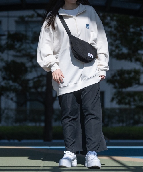 Red Cap Girl（レッドキャプガール）の「RED CAP GIRL/レッドキャップガールRCG　ピス付き　ミニショルダーバッグ（ショルダーバッグ・レディース・アイボリー/ブラック/ネイビー・ONE SIZE）」の10枚目の写真