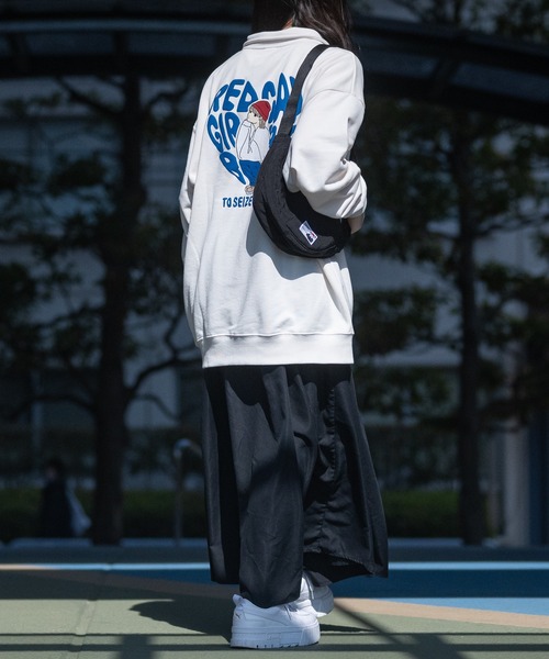 Red Cap Girl（レッドキャプガール）の「RED CAP GIRL/レッドキャップガールRCG　ピス付き　ミニショルダーバッグ（ショルダーバッグ・レディース・アイボリー/ブラック/ネイビー・ONE SIZE）」の13枚目の写真