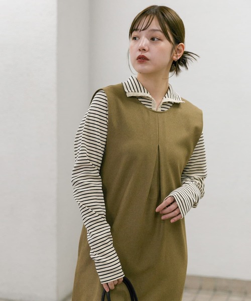 KBF（ケイビーエフ）の「タートルホックボーダートップス（Tシャツ/カットソー・レディース・ブラック系その他/ブルー系その他/レッド系その他・ONE）」の10枚目の写真