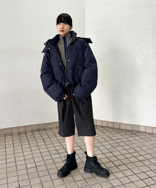 KBF（ケイビーエフ）の「タートルホックボーダートップス（Tシャツ/カットソー・レディース・ブラック系その他/ブルー系その他/レッド系その他・ONE）」の18枚目の写真