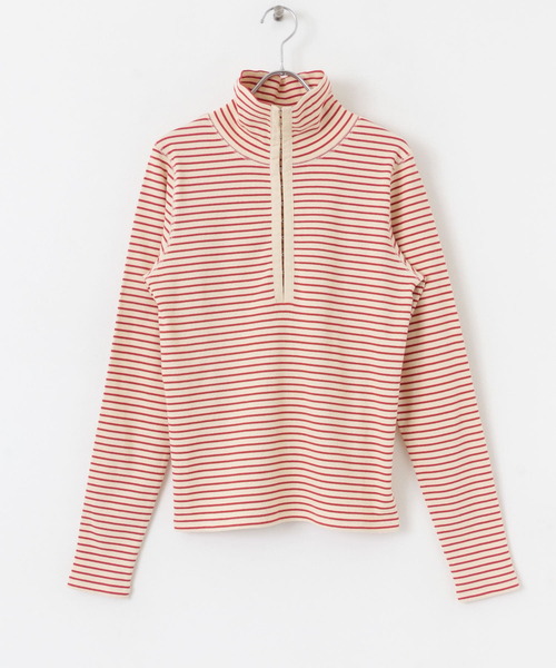 KBF（ケイビーエフ）の「タートルホックボーダートップス（Tシャツ/カットソー・レディース・ブラック系その他/ブルー系その他/レッド系その他・ONE）」の20枚目の写真