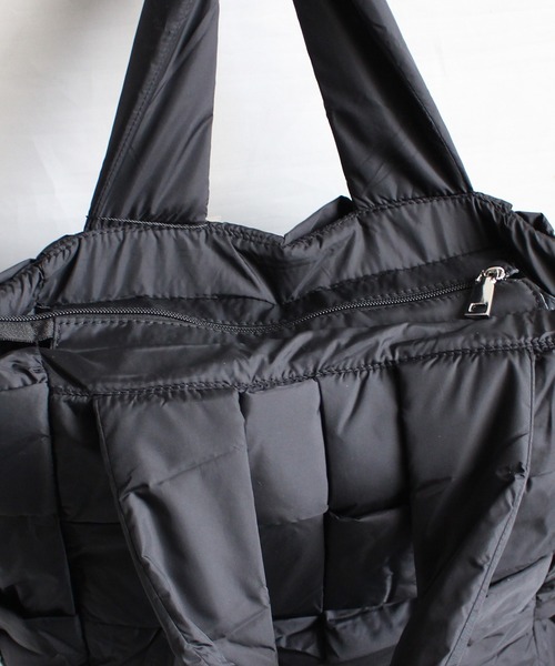 ground green store（グラウンドグリーンストア）の「ground green store / 編み込みデザインバッグ（ショルダーバッグ・レディース・グレー/ブラック/ライトグレー・FREE）」の12枚目の写真