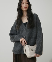 Aunt Marie's | オーバーサイズVネックカーディガン(カーディガン/ボレロ)