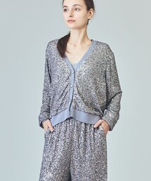 GRACE CLASS（グレースクラス）の「スパンコールニットカーディガン（カーディガン/ボレロ）」