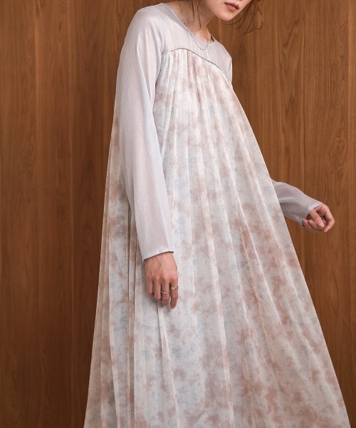正規品♡スフレ♡BEARワンピース♡ベージュ セール】【S・Mサイズ展開】ギャザージャンパーワンピース