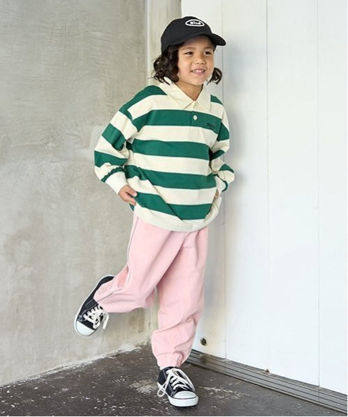 b・ROOM(ビールーム)の「【撥水加工】クライミングパンツ【子供服】【キッズ】【男の子】【女の子】(その他パンツ・キッズ・パープル/ライトピンク/ブラック/ブルー系その他2/ライトカーキ/シルバーグレー/ベージュ/ラベンダー・130cm/120cm/110cm/100cm/140cm)」の21枚目の写真