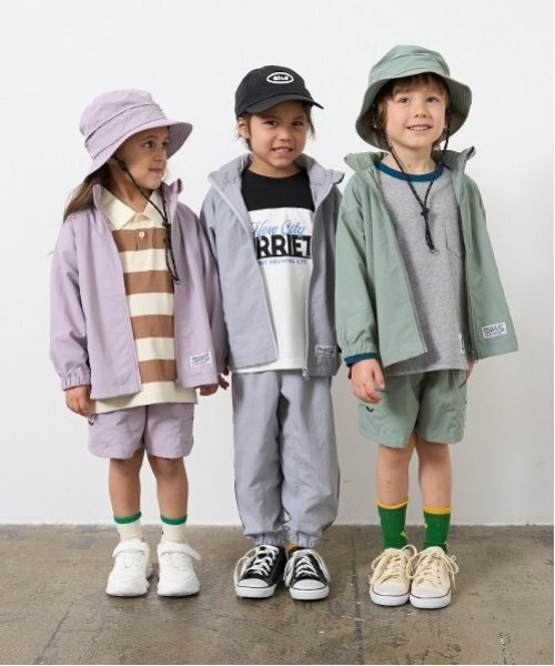 b・ROOM(ビールーム)の「【撥水加工】クライミングパンツ(その他パンツ・キッズ・パープル/ライトピンク/ブラック/ブルー系その他2/ライトカーキ/シルバーグレー/ベージュ/ラベンダー・130cm/120cm/110cm/100cm/140cm)」の14枚目の写真