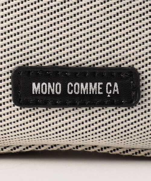 MONO　COMME CA（モノコムサ）の「キャンバスミニショルダー（ショルダーバッグ・レディース・ブラック/グレー・FREE）」の16枚目の写真