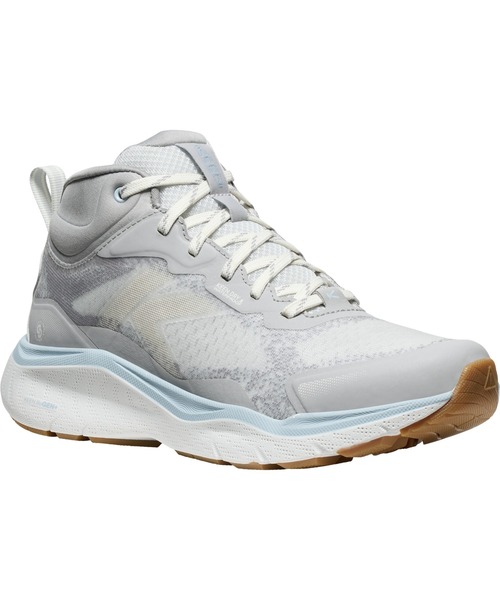 KEEN(キーン)の「LEIKI MID WP / レイキ ミッド ウォータープルーフ / レディース トレッキングシューズ 防水(ブーツ・レディース・グレー・24cm/24.5cm/25cm/25.5cm/23cm/23.5cm/22.5cm/26cm)」の5枚目の写真