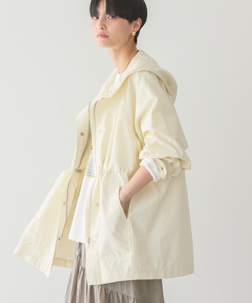 AMERICAN HOLIC（アメリカンホリック）の「花粉防止撥水加工マウンテンパーカー（マウンテンパーカー・レディース・ネイビー/ミント/アイボリー/ライトベージュ・M/L）」の22枚目の写真