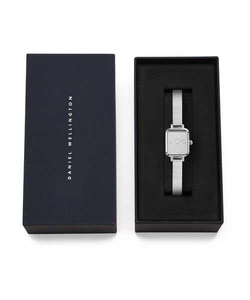 Daniel Wellington（ダニエルウェリントン）の「Quadro Mini Reflection 15.4×18.2MM ローズゴールド／シルバー／ゴールド／ブラック（アナログ腕時計・レディース・ピンクゴールド/ブラック/シルバー/イエローゴールド・ONE SIZE）」の18枚目の写真