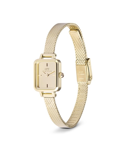 Daniel Wellington（ダニエルウェリントン）の「Quadro Mini Reflection 15.4×18.2MM ローズゴールド／シルバー／ゴールド／ブラック（アナログ腕時計・レディース・ピンクゴールド/ブラック/シルバー/イエローゴールド・ONE SIZE）」の16枚目の写真