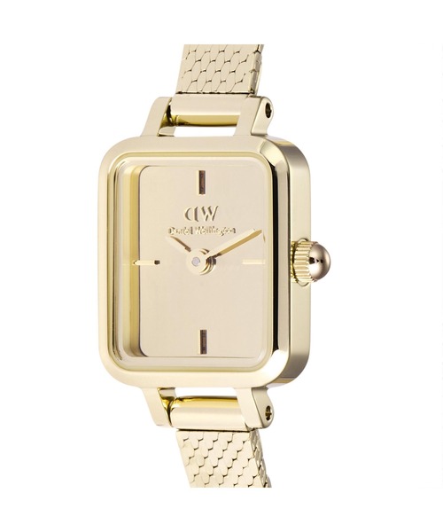 Daniel Wellington（ダニエルウェリントン）の「Quadro Mini Reflection 15.4×18.2MM ローズゴールド／シルバー／ゴールド／ブラック（アナログ腕時計・レディース・ピンクゴールド/ブラック/シルバー/イエローゴールド・ONE SIZE）」の15枚目の写真