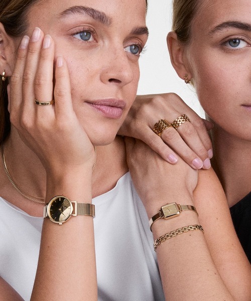 セール】Quadro Mini Reflection 15.4×18.2MM ローズゴールド