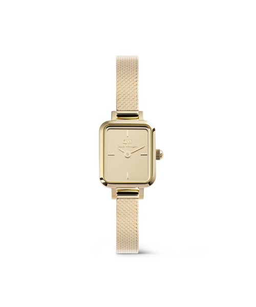 Daniel Wellington（ダニエルウェリントン）の「Quadro Mini Reflection 15.4×18.2MM ローズゴールド／シルバー／ゴールド／ブラック（アナログ腕時計・レディース・ピンクゴールド/ブラック/シルバー/イエローゴールド・ONE SIZE）」の14枚目の写真