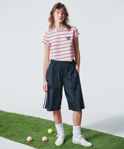 ESSENTIAL（エッセンシャル）の「タフタサイドラインハーフパンツ（その他パンツ・レディース・ネイビー/ブラック・38/36）」の17枚目の写真