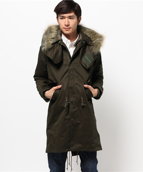 Lui's（ルイス）の「Lui's（ルイス) ロングモッズコート（モッズコート・メンズ・カーキ/ネイビー・LARGE/MEDIUM/SMALL）」の15枚目の写真