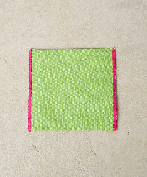 BIRTHDAY BAR(バースデイバー)の「【SAHIR サヒール】Canvas tissuecase(ポーチ・レディース・グリーン/ネイビー・0)」の5枚目の写真