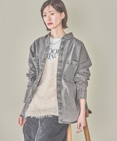 LAKOLE(ラコレ)の「フリンジベスト / 291819(ベスト・レディース・ブラック/アイボリー/グレー・FREE)」の7枚目の写真