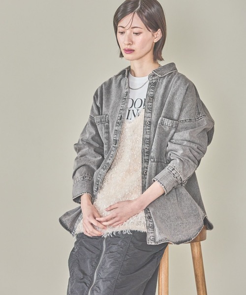 LAKOLE(ラコレ)の「フリンジベスト / 291819(ベスト・レディース・ブラック/アイボリー/グレー・FREE)」の9枚目の写真