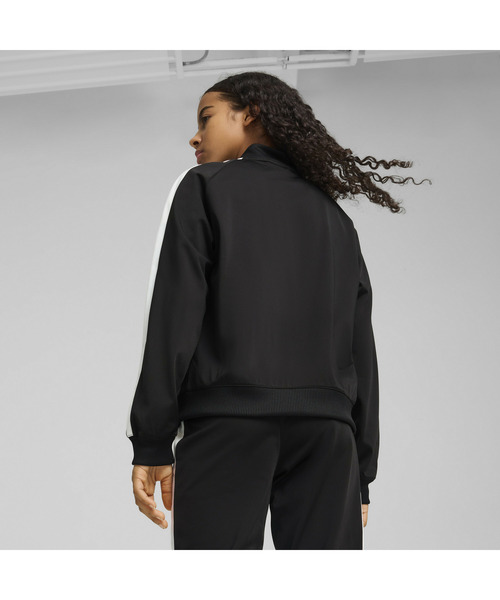 PUMA(プーマ)の「PUMA プーマ ガールズ T7 オールウェイズ オン トラック ジャケット G 128-164cm(ジャージ・キッズ・ピンク/ブラック・165/152/140/128)」の3枚目の写真