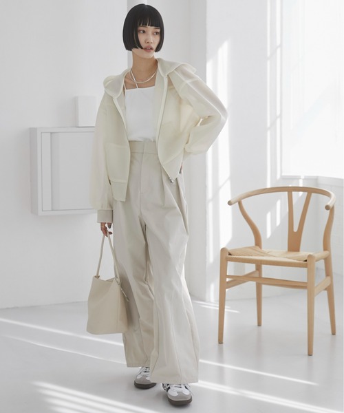 ツイル タックカーブパンツ（チノパンツ）｜ANGIE（アンジー）の