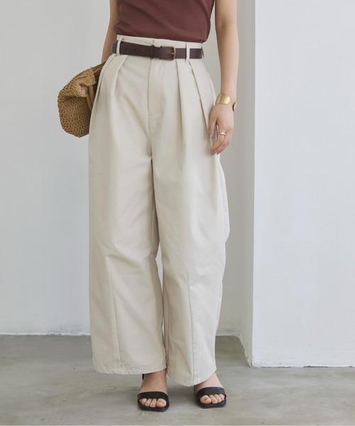 ツイル タックカーブパンツ（チノパンツ）｜ANGIE（アンジー）の