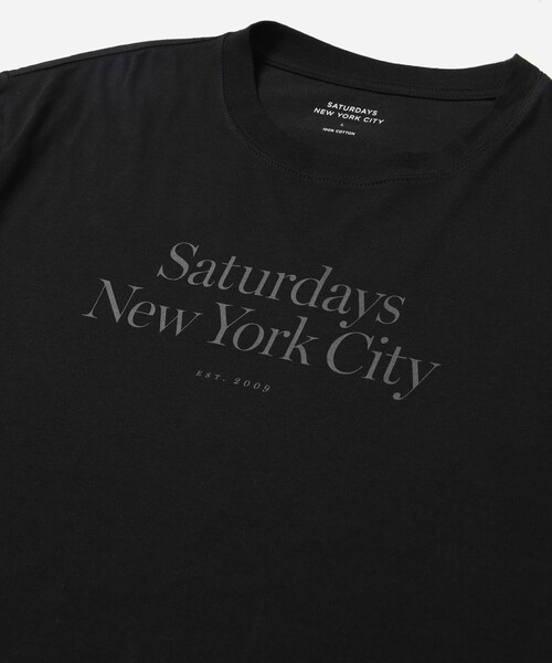 Saturdays NYC（サタデーズ ニューヨークシティ ）の「Miller Standard SS Tee（Tシャツ/カットソー・メンズ・ミント/ホワイト/ブラック・L/M/S/XL/X-SMALL）」の6枚目の写真